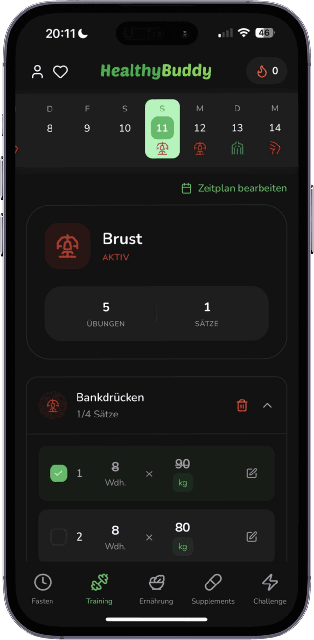 Healthy Buddy Workout